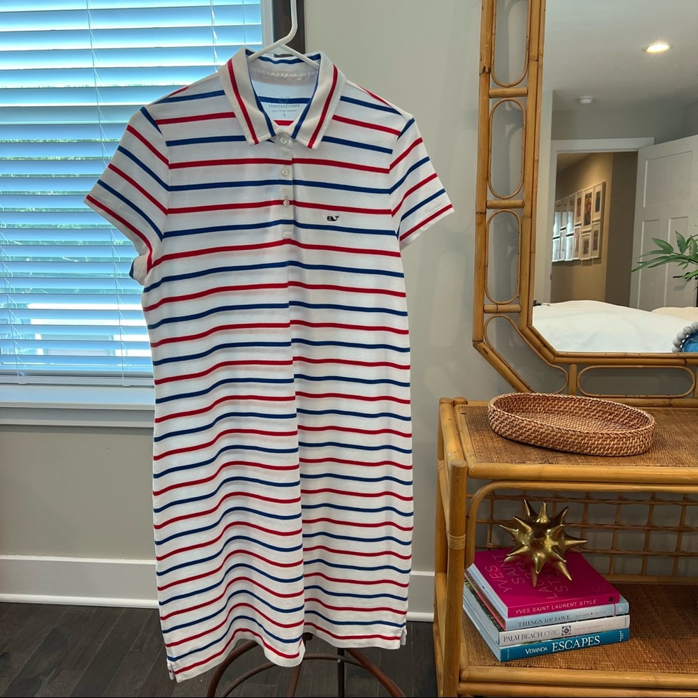 Vineyard Vines Shirt Dress - L